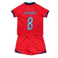 England Jordan Henderson #8 Bortatröja Barn VM 2022 Kortärmad (+ Korta byxor)